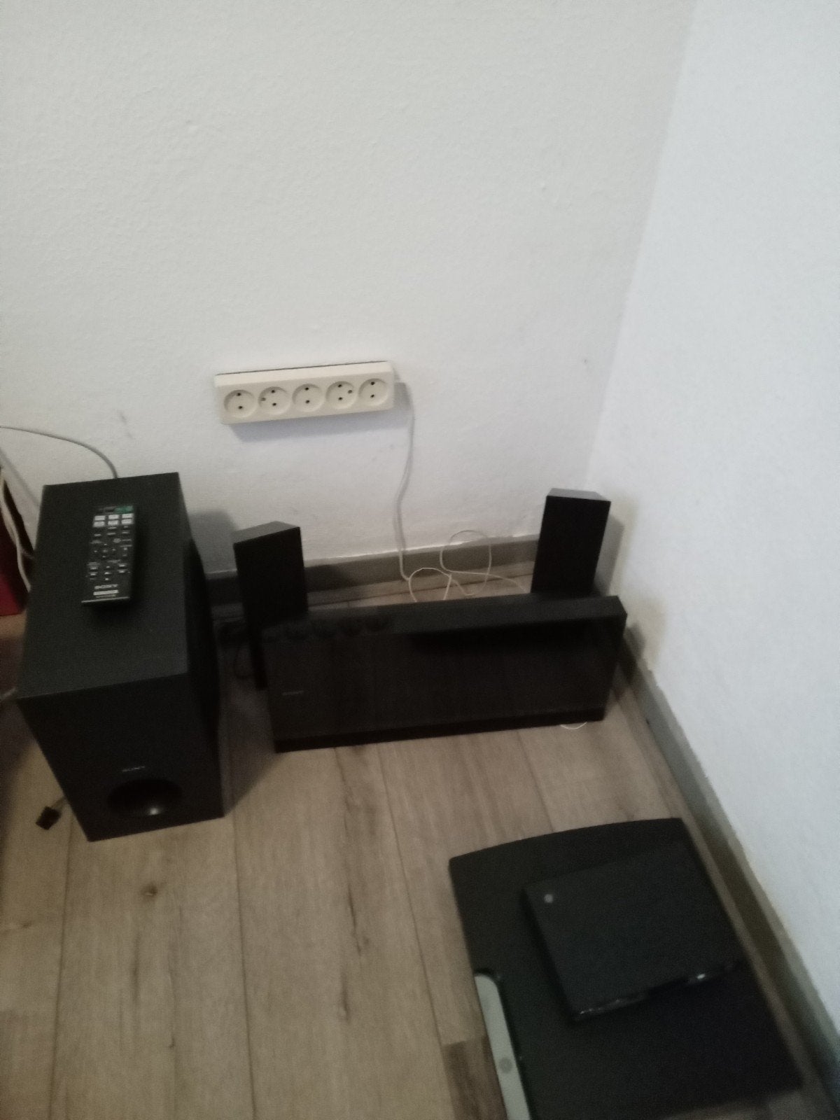 te koop Sony stereoset compleet met afstandsbediening en lui, Ophalen, Zo goed als nieuw, Soundbar, Sony