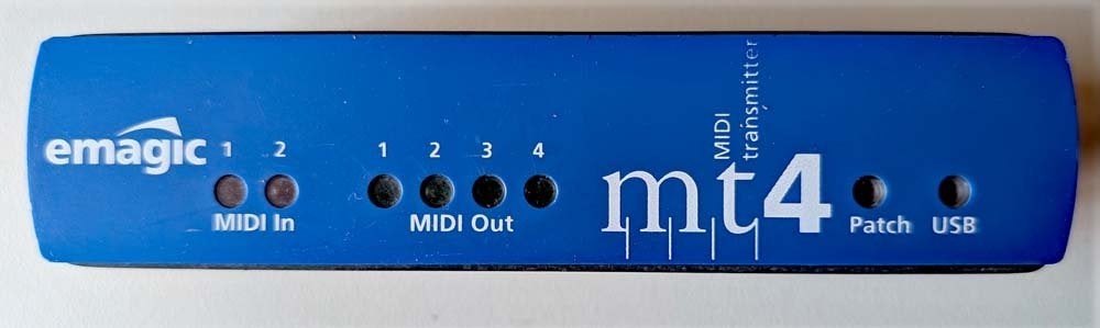 emagic mt4 USB MIDI interface, Ophalen of Verzenden, Gebruikt