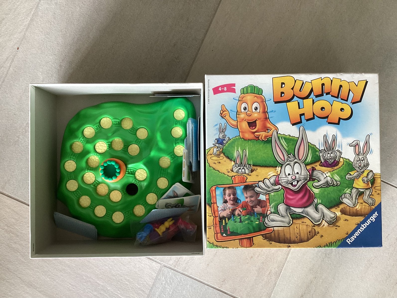 Spel Bunny Hop, Ophalen, Gebruikt