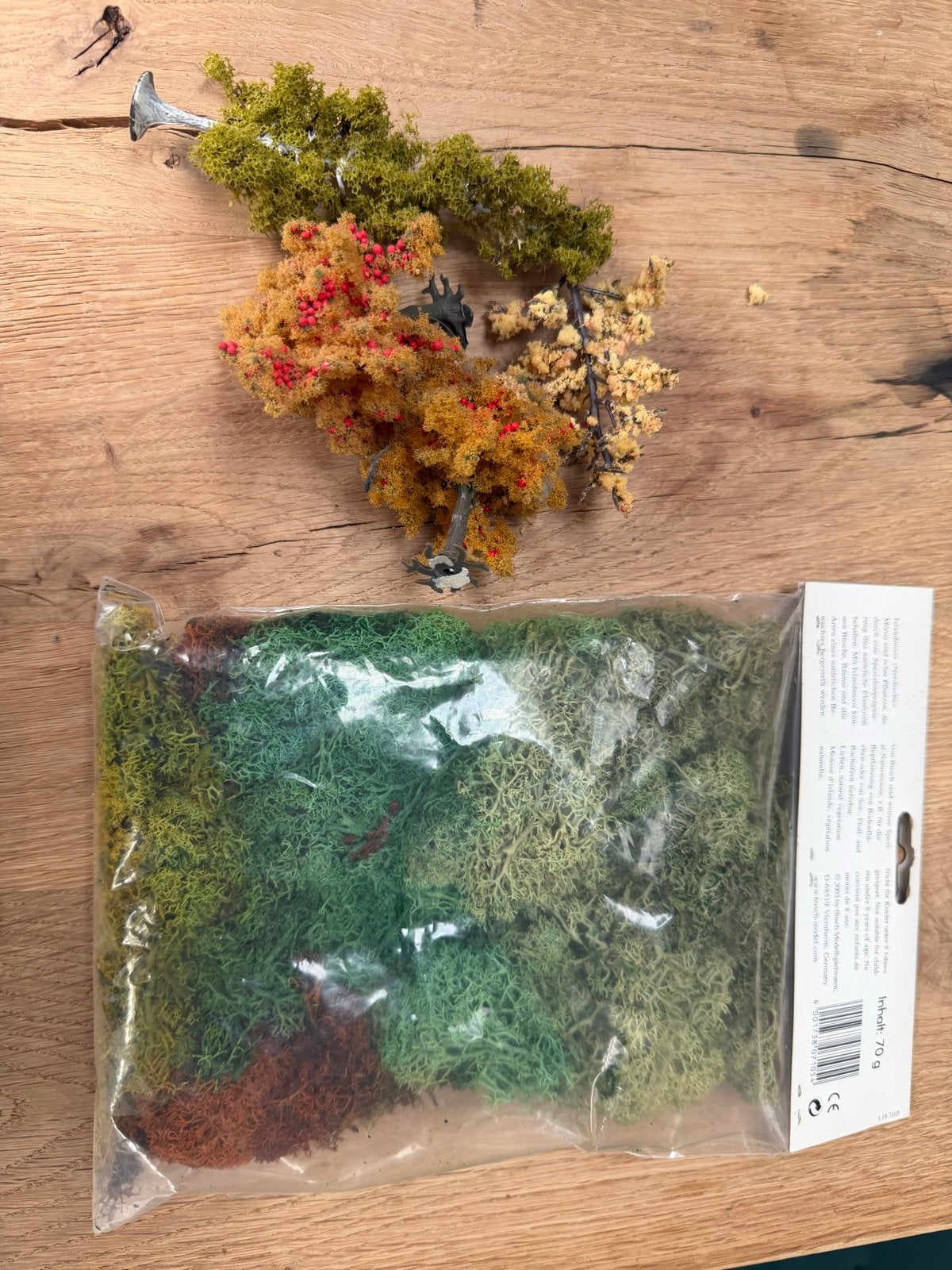 Modelbouw Huisjes en Groen (Bomen, Struiken, Mos), Ophalen, Gebruikt, 1:50 tot 1:144