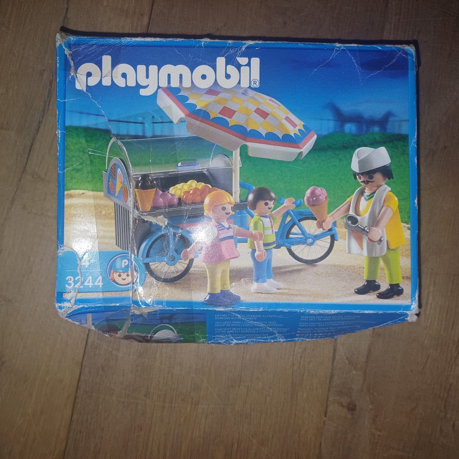 Playmobil IJscokar 3244 - Complete set, Ophalen of Verzenden, Gebruikt, Complete set, Voertuig