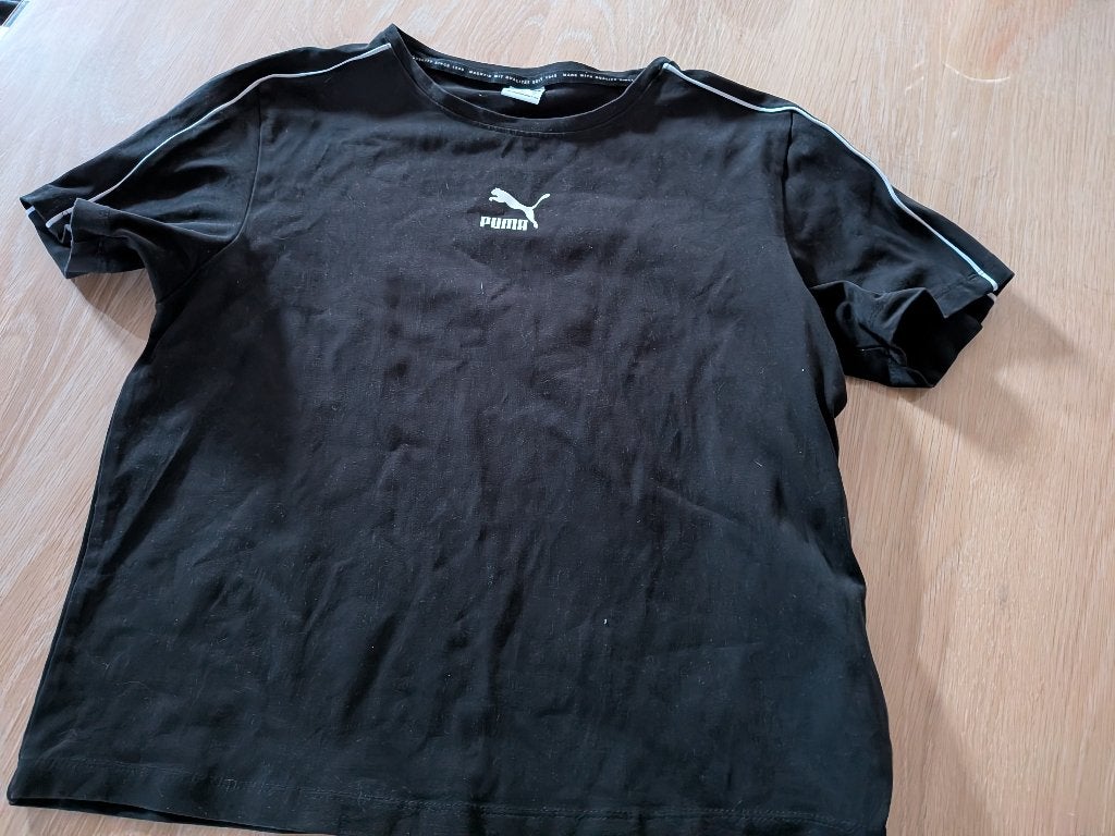 shirt puma dame maat L, Puma, Zwart, Maat 42/44 (L), Ophalen of Verzenden