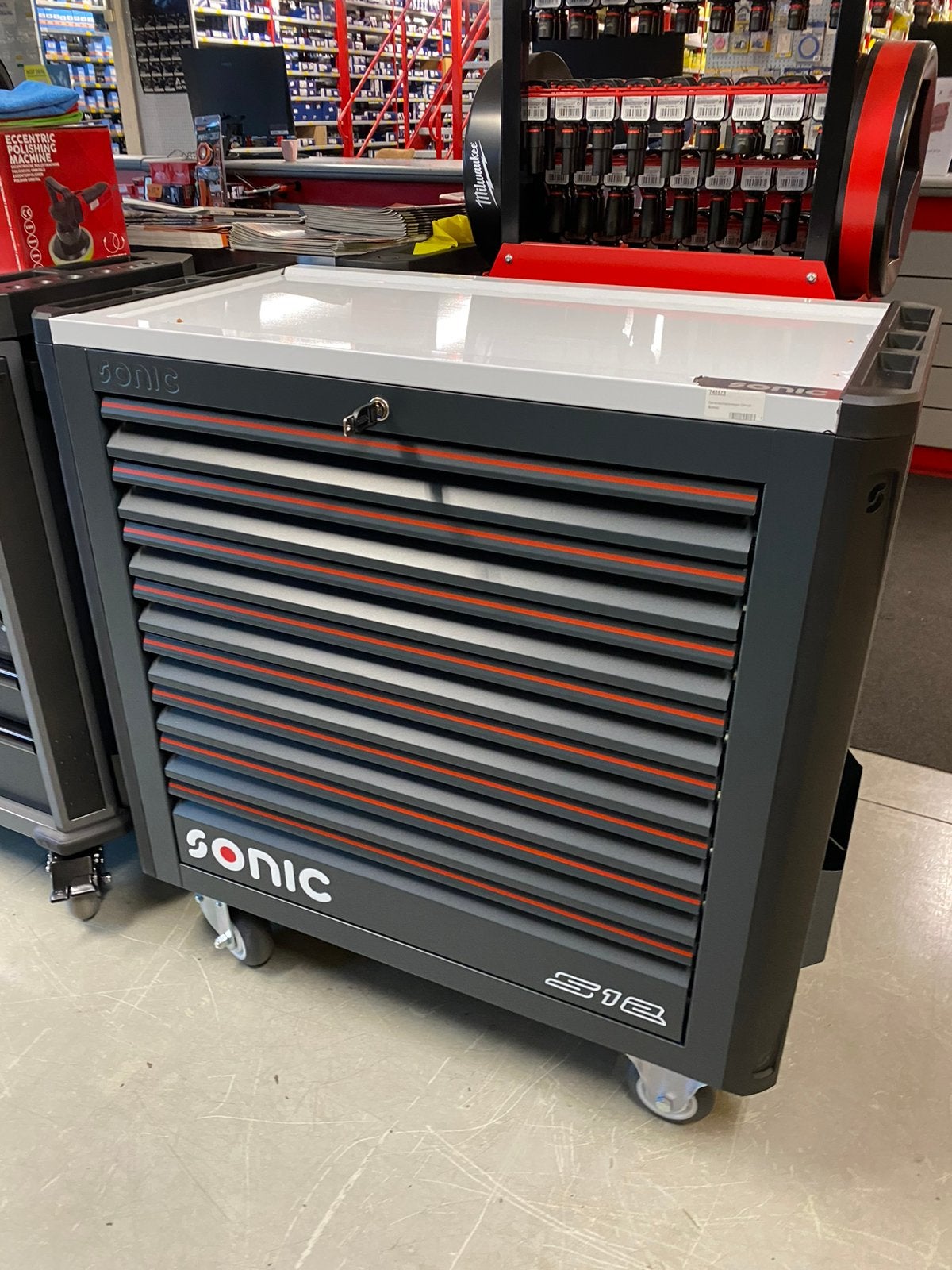 Sonic S12 Next gereedschap wagen kar 748578 485delig nieuw!, 7903AZ, Nieuw, Ophalen of Verzenden, Mduinkerken@jaritechniek.nl