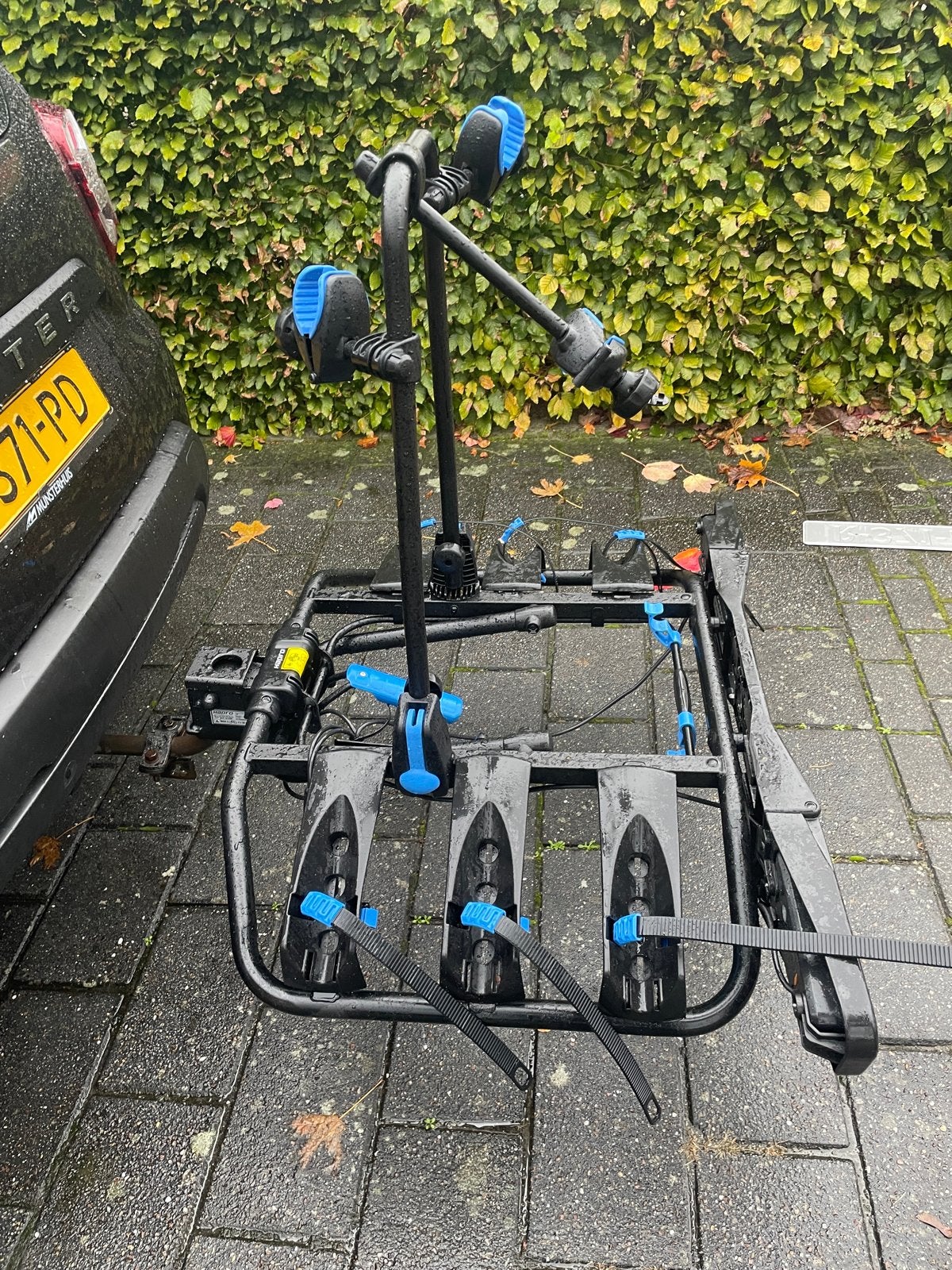 Hapro Atlas 3 Premium fietsendrager voor 3 fietsen, Auto diversen, Ophalen, 3 fietsen of meer, Zo goed als nieuw, Trekhaakdrager