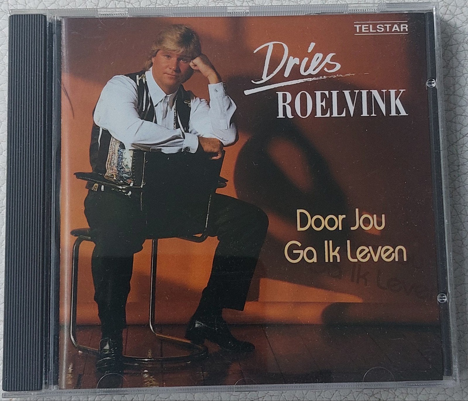 Dries Roelvink - Door Jou Ga Ik Leven CD (1994), Gebruikt, Inclusief doosje, Ophalen of Verzenden, Levenslied of Smartlap