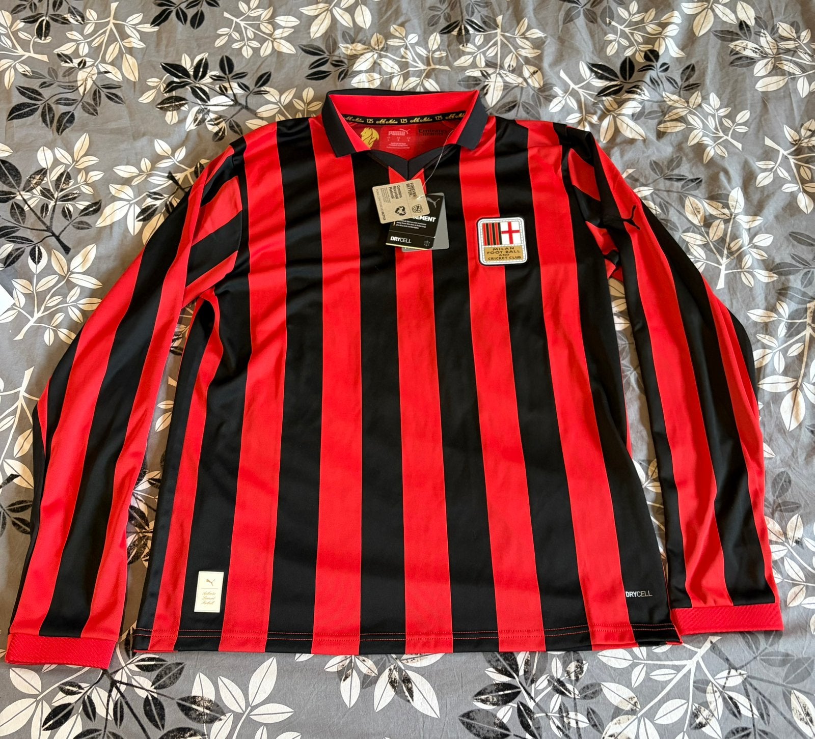 AC milan 125 year jubileum L, Ophalen of Verzenden, Nieuw, Buitenlandse clubs