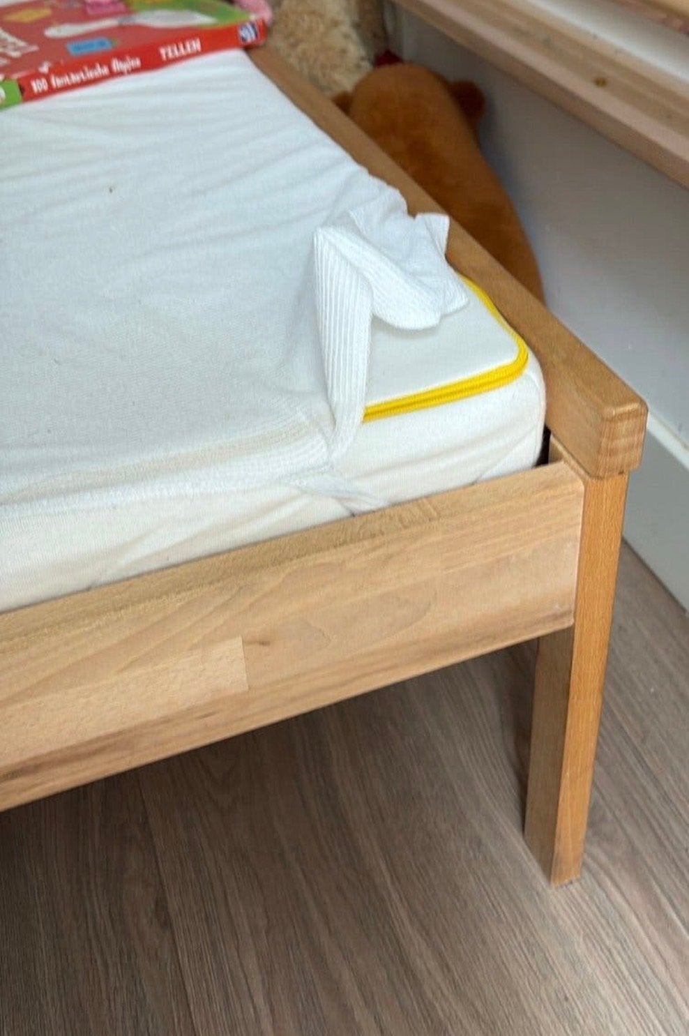 IKEA Sniglar peuterbed met lattenbodem zonder matras, Gebruikt, 70 tot 85 cm, Ophalen of Verzenden, Lattenbodem