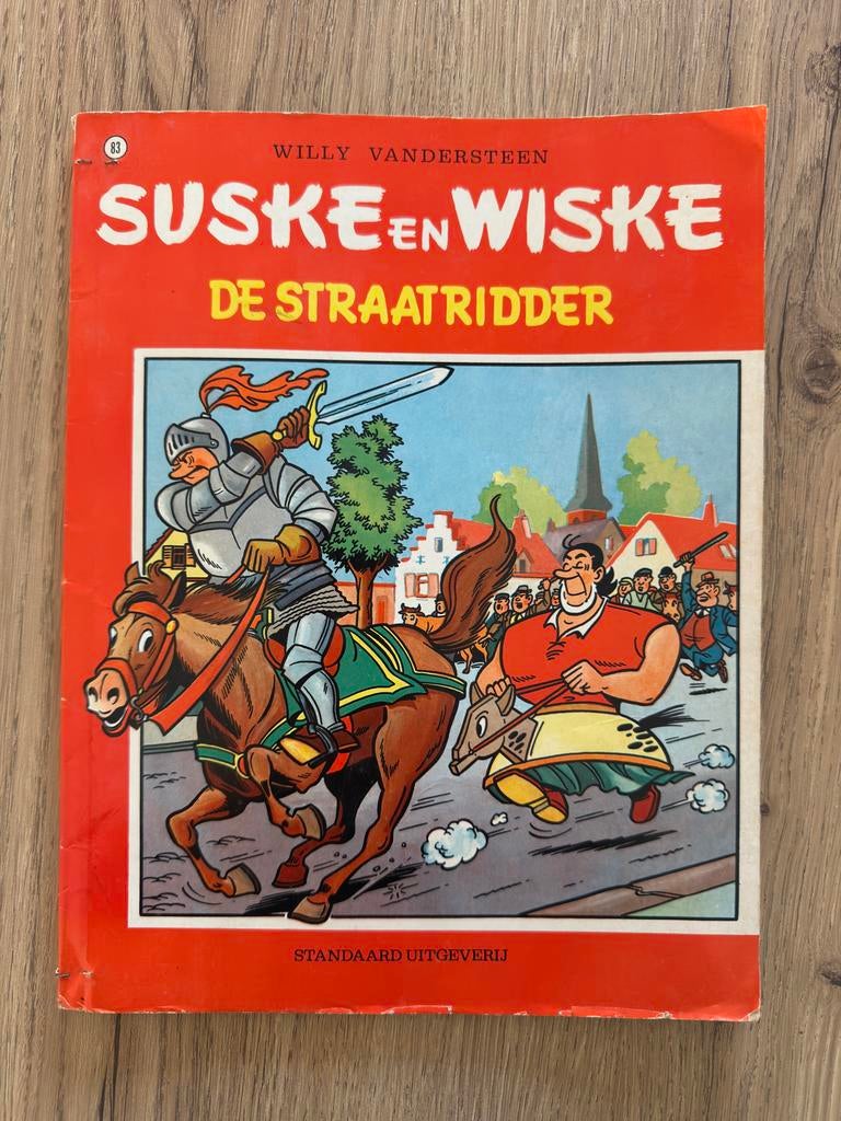 Suske en Wiske - De Straatridder (nummer 83), Eén stripboek, Ophalen of Verzenden, Gelezen