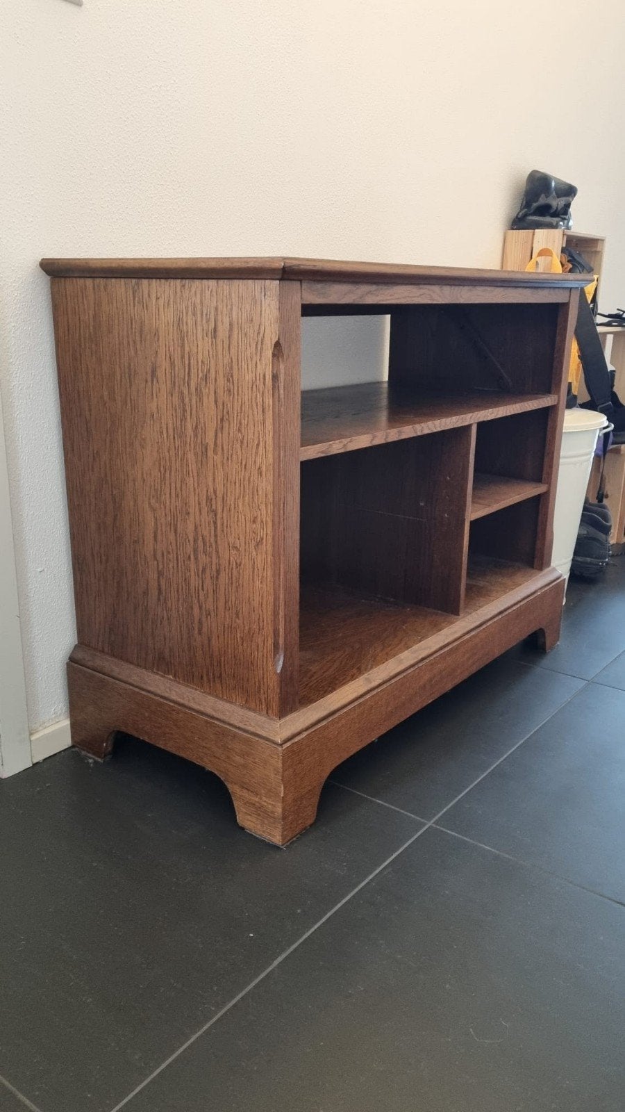 Eikenhouten TV-meubel, Huis en Inrichting, Ophalen, Gebruikt, 50 tot 100 cm, Minder dan 100 cm