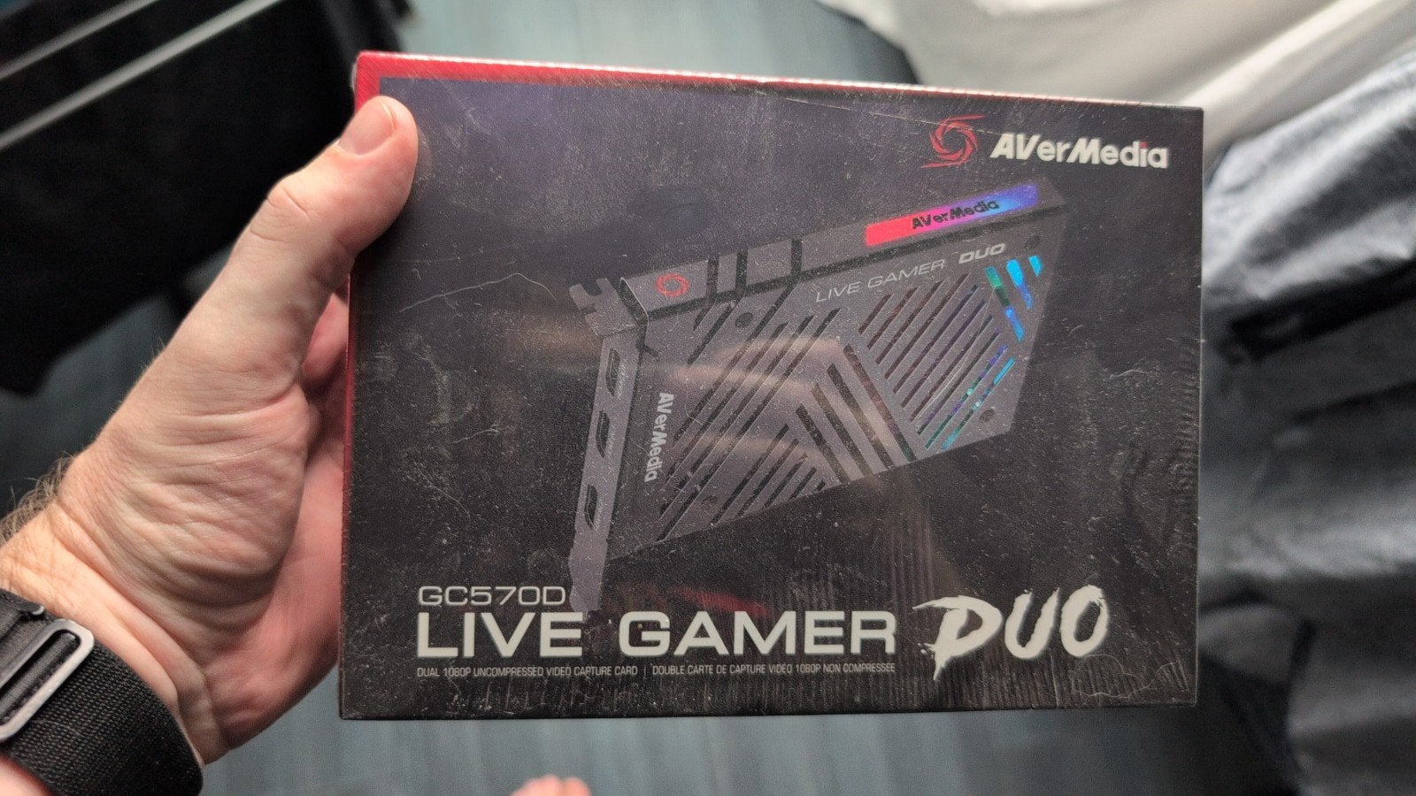 AVerMedia Live Gamer DUO GC570D Capture Card, Zo goed als nieuw, PC, Overige typen, Overige merken