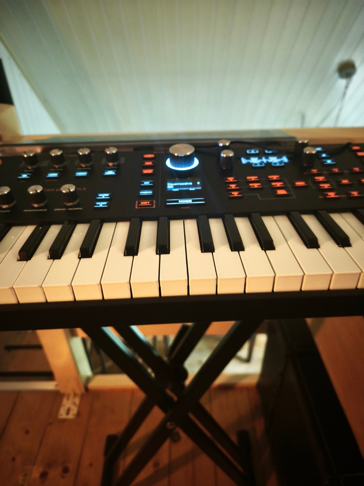 ASM Hydrasynth Explorer - Zo goed als nieuw + extras, Muziek en Instrumenten, Overige merken, Zo goed als nieuw, Met midi-aansluiting