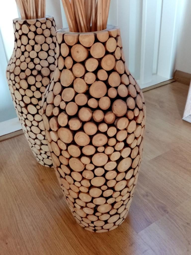 3 vazen, Ophalen, Kunststof, Overige kleuren, Zo goed als nieuw