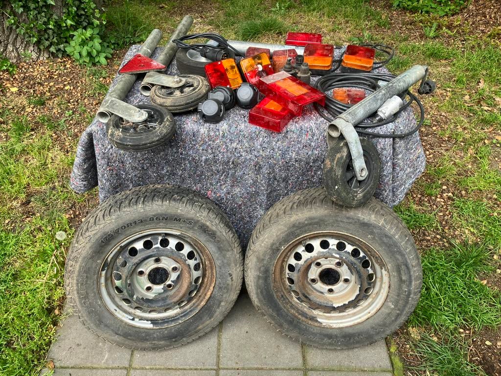 Te koop aanhanger onderdelen, Ophalen of Verzenden, Zo goed als nieuw