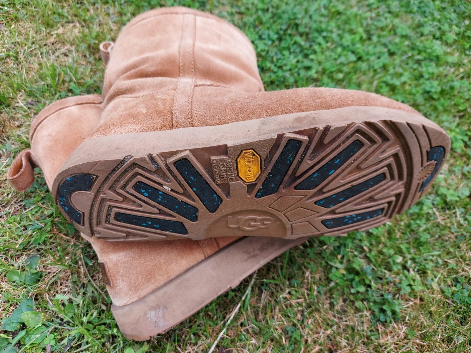 ugg classic suède laarzen Vibram zool, Hoge laarzen, UGG, Bruin, Verzenden