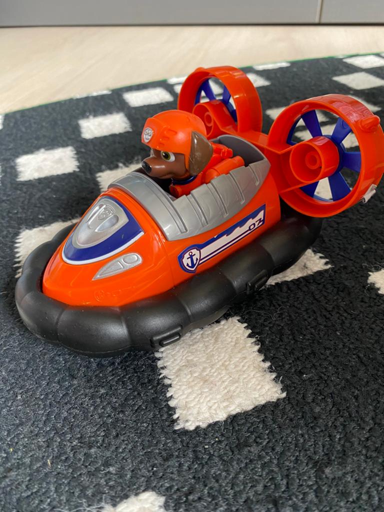 Paw patrol zuma, Ophalen