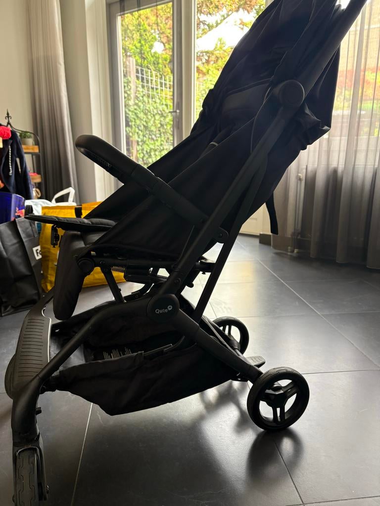 Qute Buggy Q-Ultra Zwart, Ophalen, Gebruikt, Overige merken, Verstelbare rugleuning
