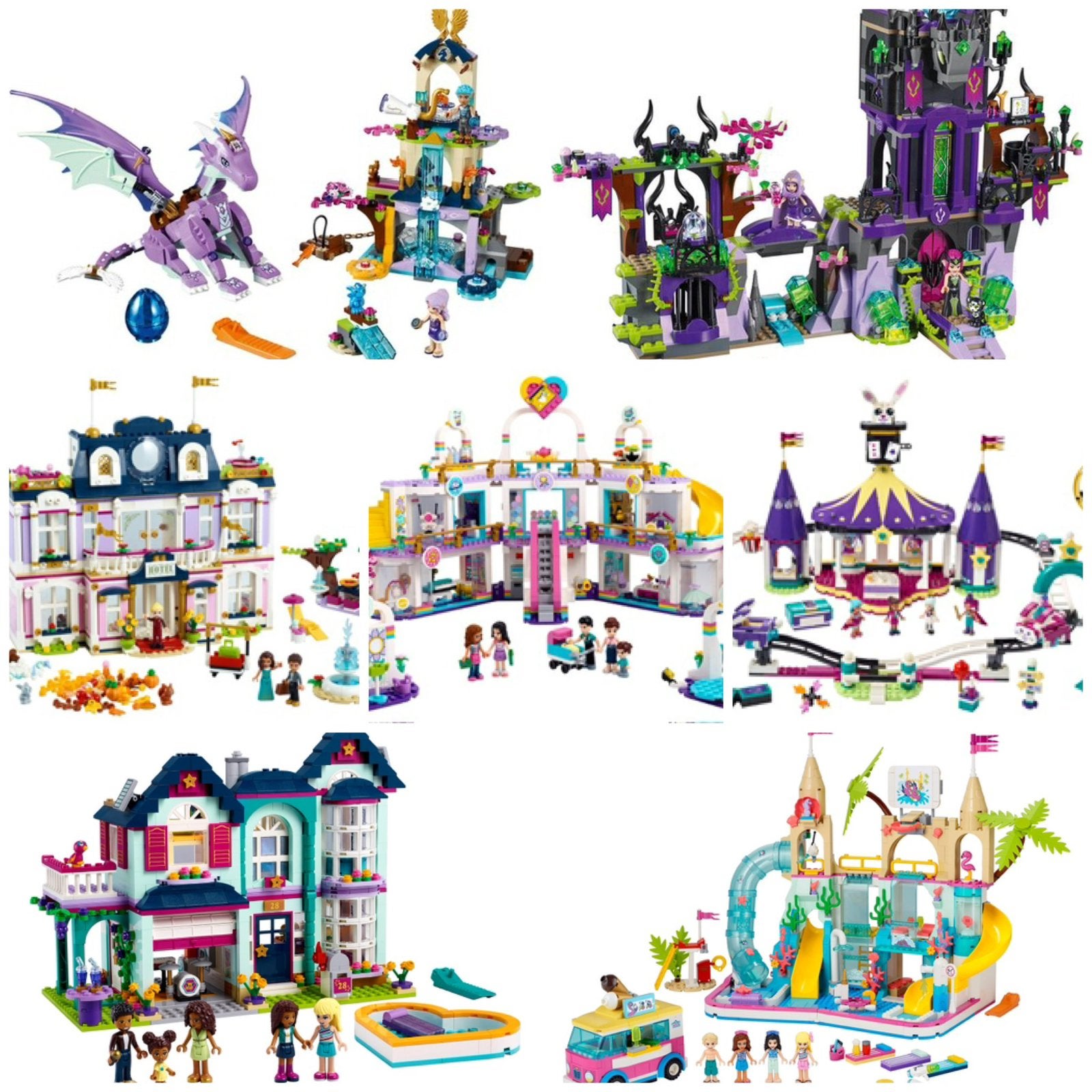 Diverse Lego Friends en Elves lego!!, Lego, Friends, Ophalen of Verzenden, Compleet