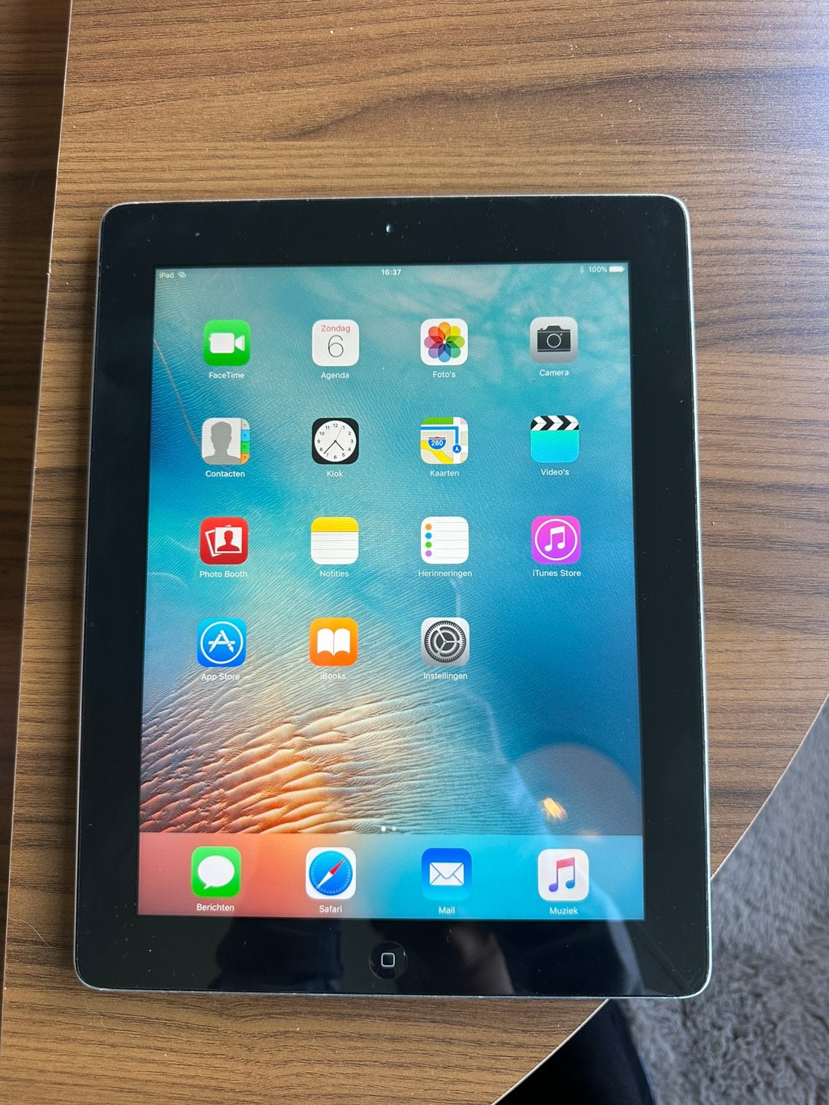 Apple iPad 3e generatie 16GB WiFi – Werkt goed – A1416, Computers en Software, Apple iPads, Apple iPad, Zwart, 16 GB, Wi-Fi en Mobiel internet