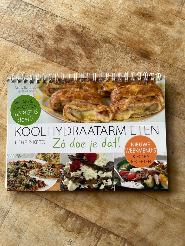 Koolhydraatarm Eten: Startgids deel 2 LCHF & KETO, Ophalen of Verzenden, Zo goed als nieuw