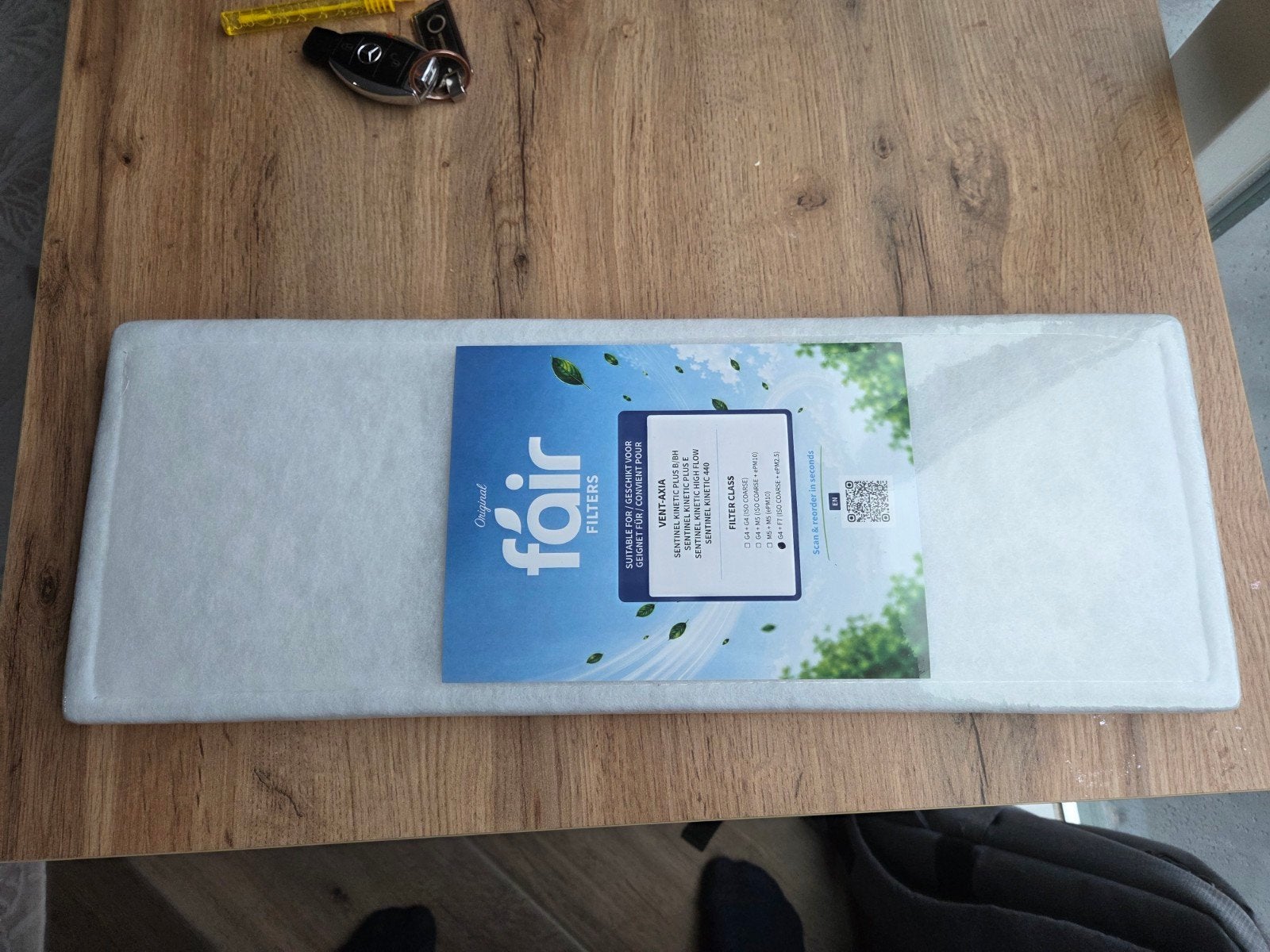 Nieuwe f'air WTW filterset voor Vent-Axia ventilatiesystemen, Ophalen of Verzenden