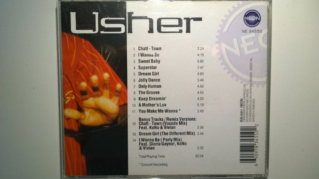 Usher - Usher, Ophalen of Verzenden, Zo goed als nieuw, Album