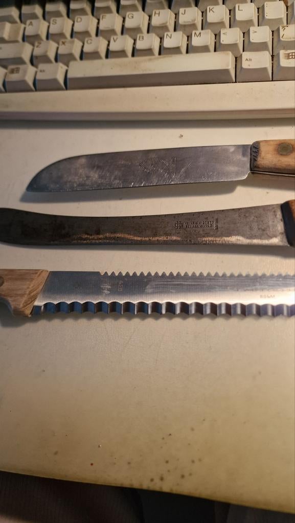 3messen van Herder Solingen., Antiek en Kunst, Ophalen of Verzenden