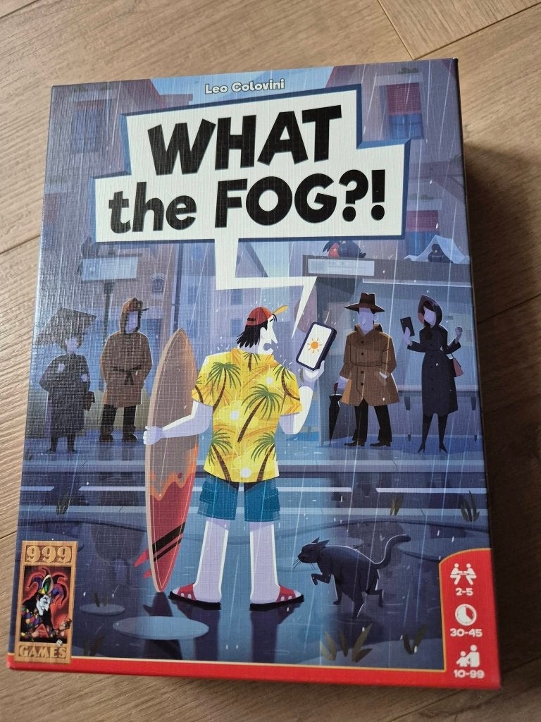 999 Games - What The Fog?! - Tactisch Kaartspel, Hobby en Vrije tijd, Gezelschapsspellen | Kaartspellen, Ophalen of Verzenden