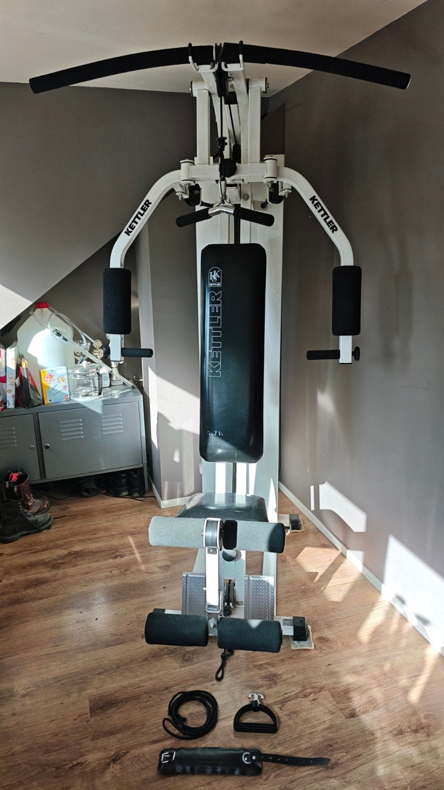 Kettler krachtstation basic / classic, Sport en Fitness, Ophalen, Benen, Gebruikt, Krachtstation