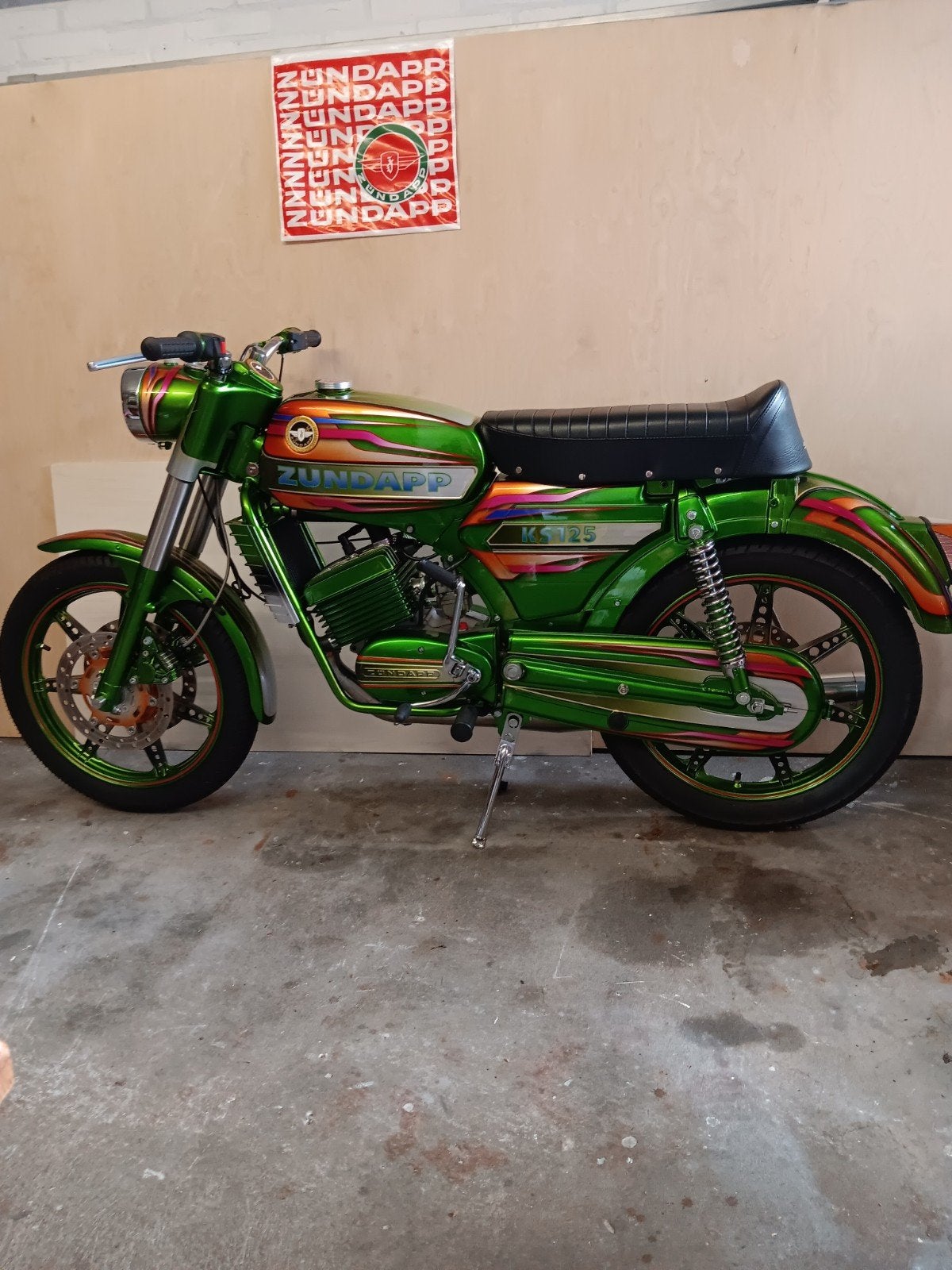 Zundapp KS125 Speciaal Custom - bullit, Ophalen, Zo goed als nieuw, Overige modellen