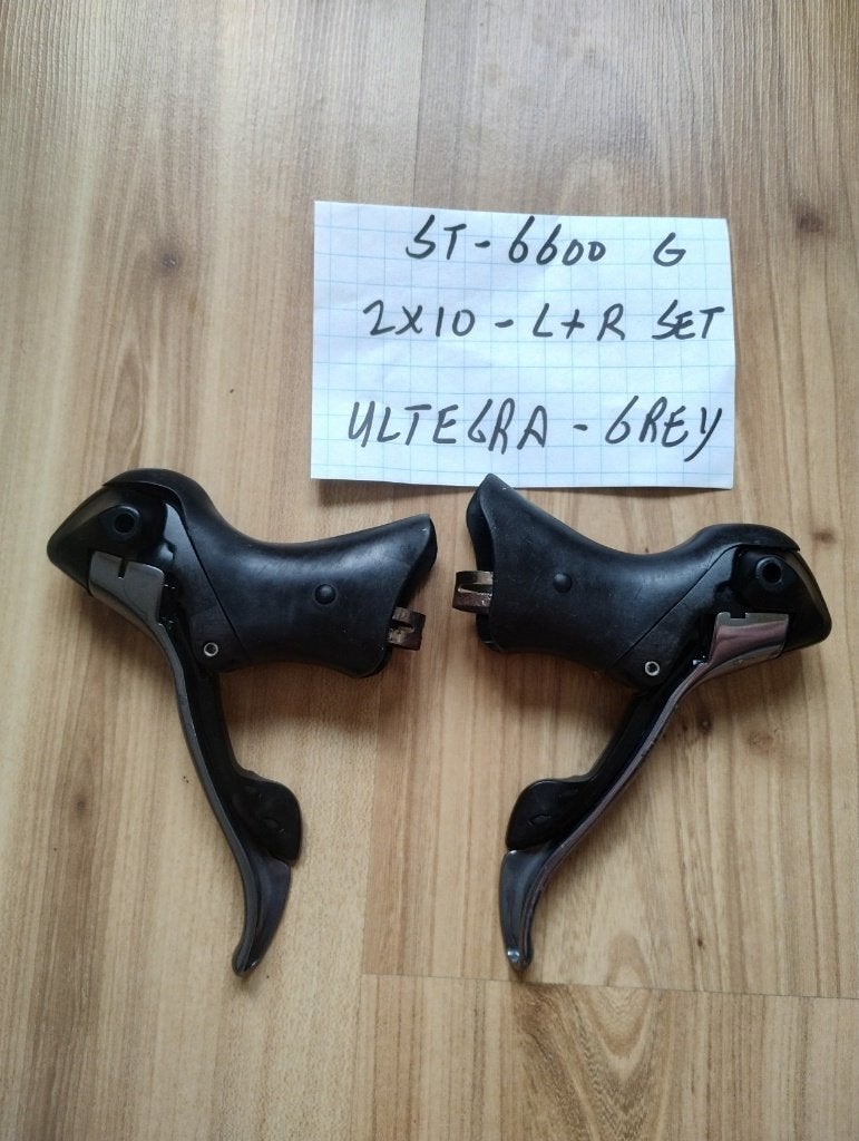 SHIFTERSET ST-6600 GREY 10 speed ULTEGRA 001, Ophalen of Verzenden