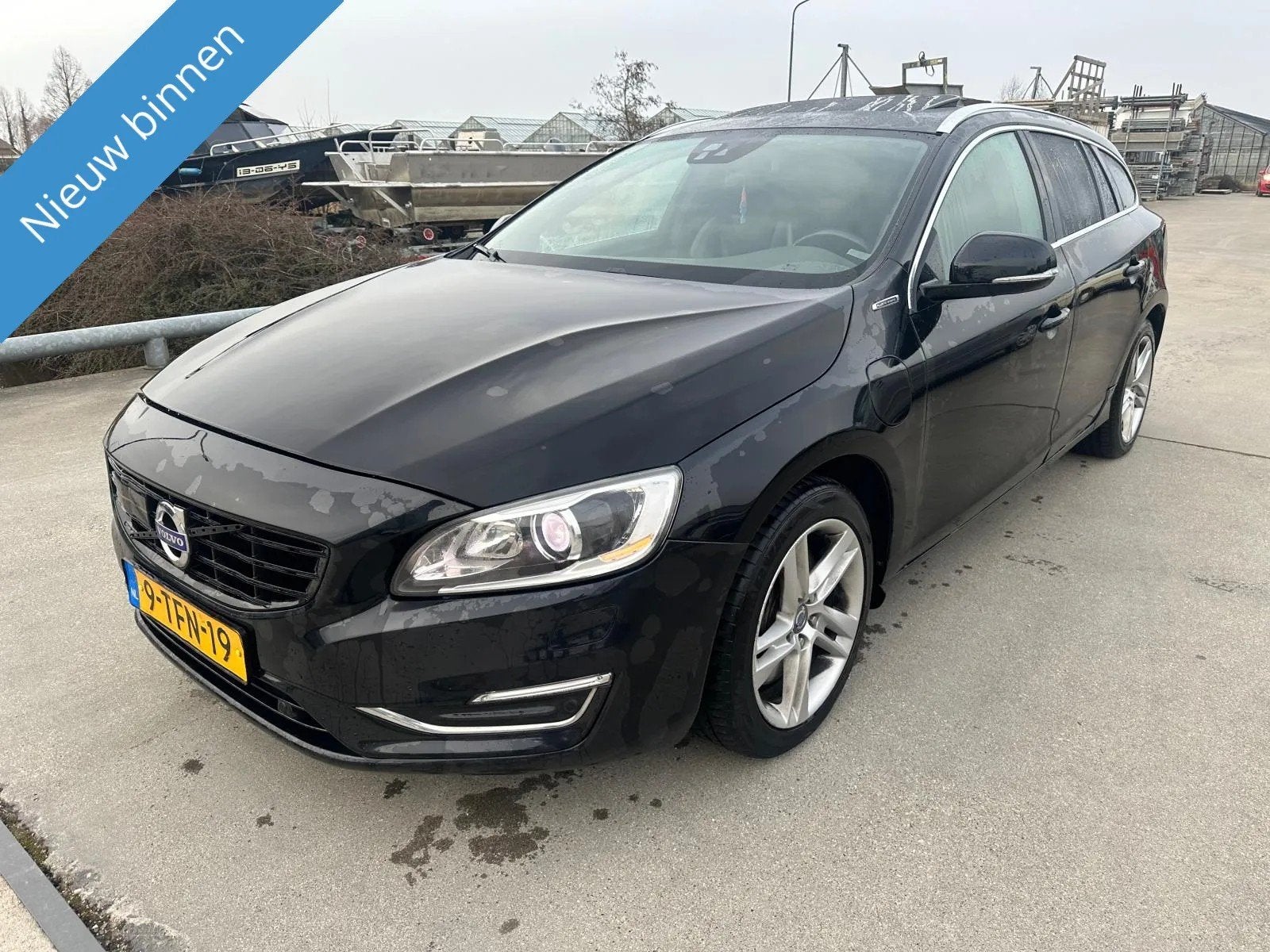 Volvo V60, Auto's, Automaat, Adaptive Cruise Control, Zwart, Zwart