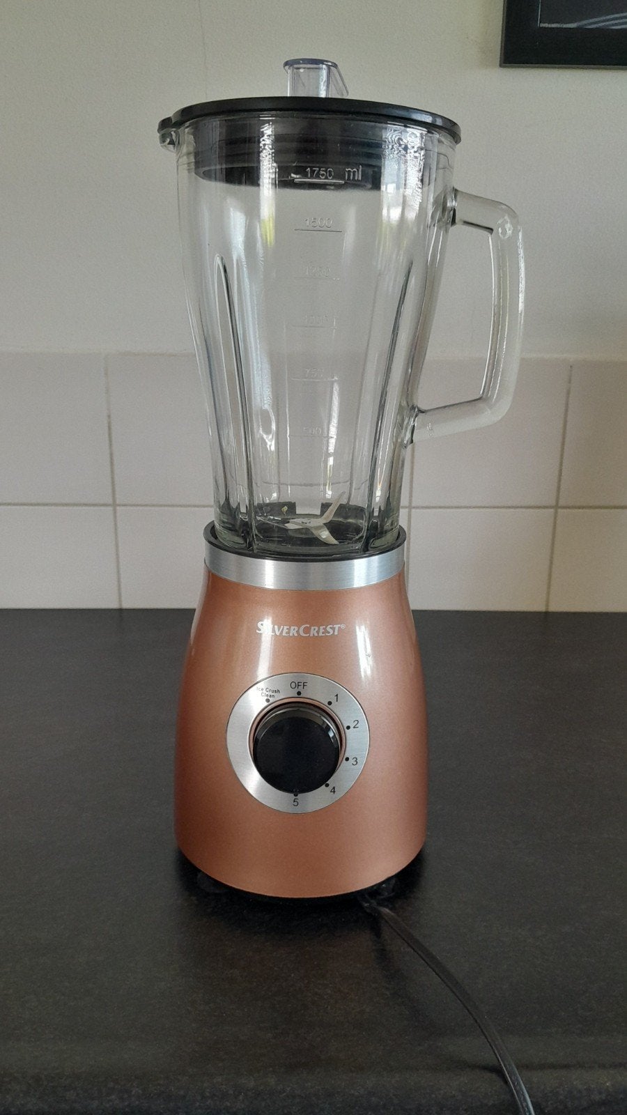 SILVERCREST Blender 5standen en ICEcrush functie. ongebruikt, Ophalen, Nieuw, Blender