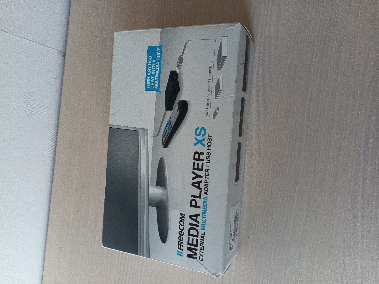 Freecom Media Player XS - Externe Multimedia Adapter, Ophalen of Verzenden, Zo goed als nieuw, USB 2, Zonder harde schijf