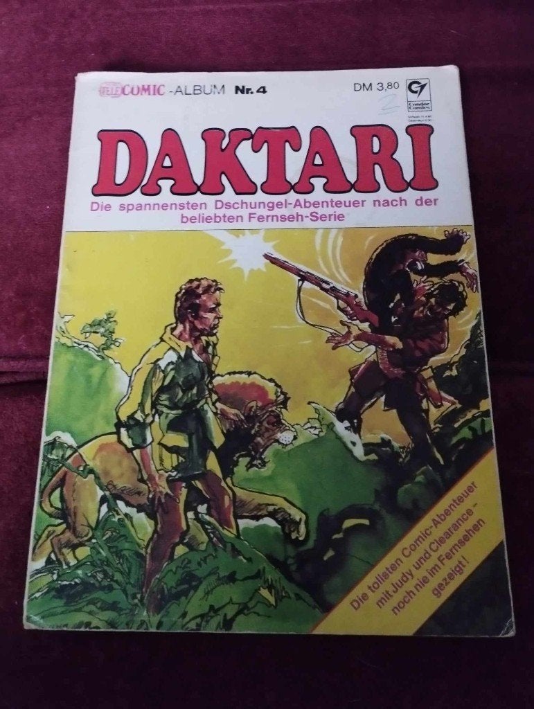 Daktari comic album 3 (duits), Boeken, Eén stripboek, Ophalen, Gelezen