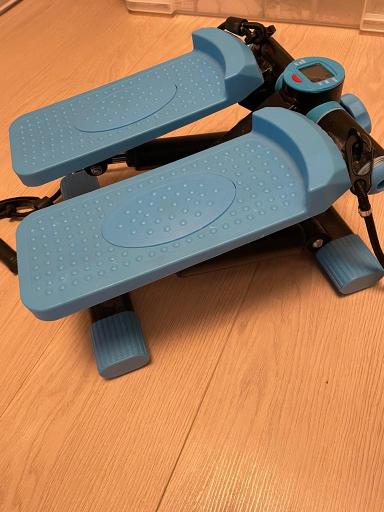 Fitness stepper met elastieken handgrepen, Ophalen of Verzenden, Zo goed als nieuw, Benen, Overige typen