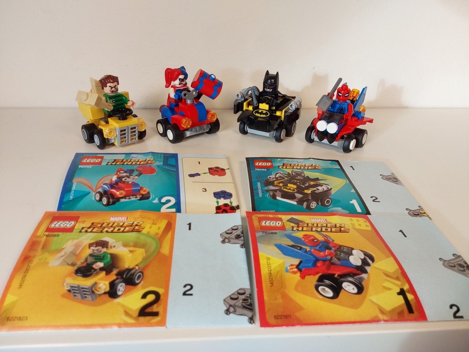 Lego superheroes 76089 + 76092, Kinderen en Baby's, Speelgoed | Duplo en Lego, Gebruikt, Lego, Ophalen of Verzenden, Compleet