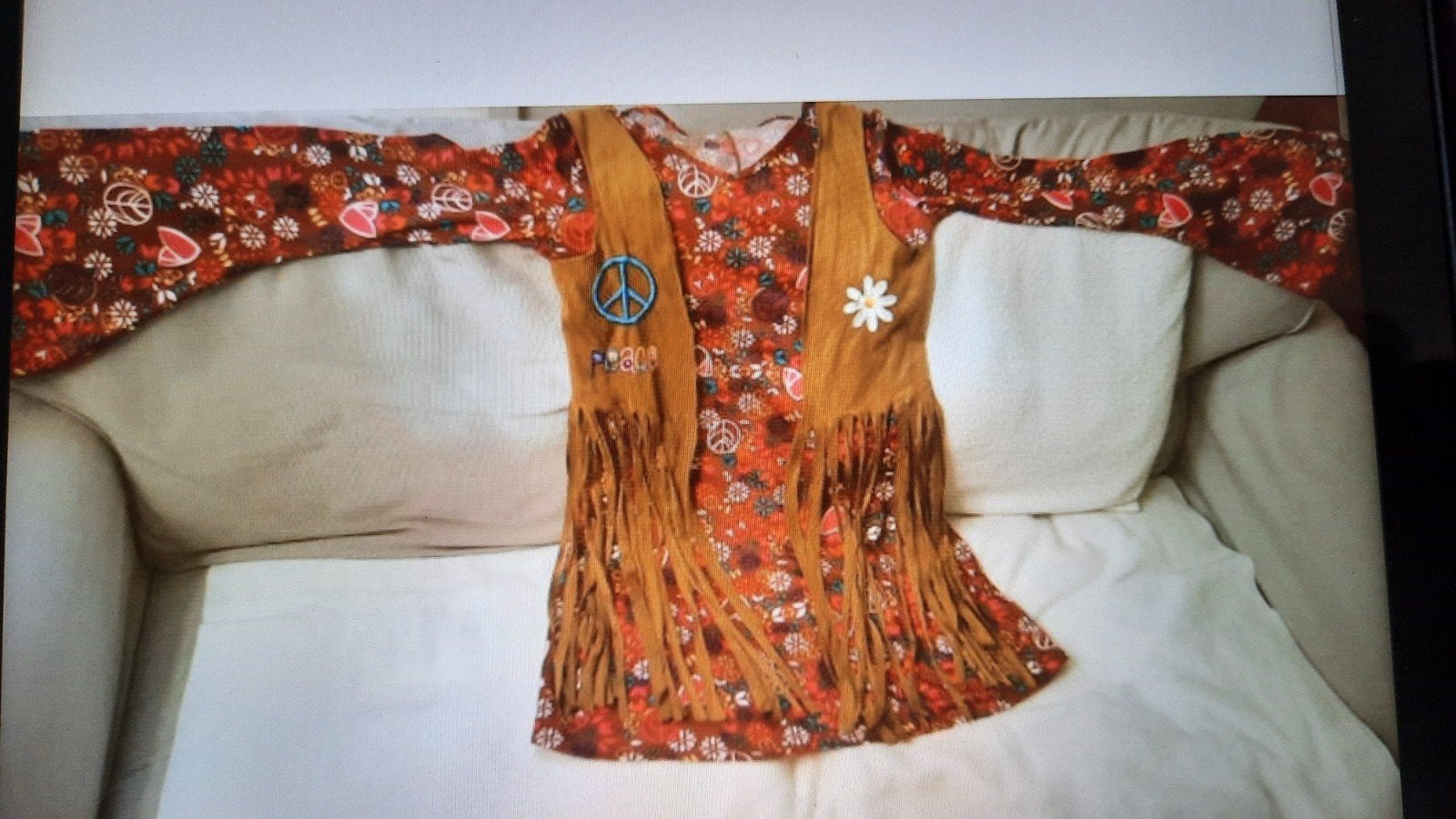 Jurkje/tuniek hippie stijl, Ophalen of Verzenden
