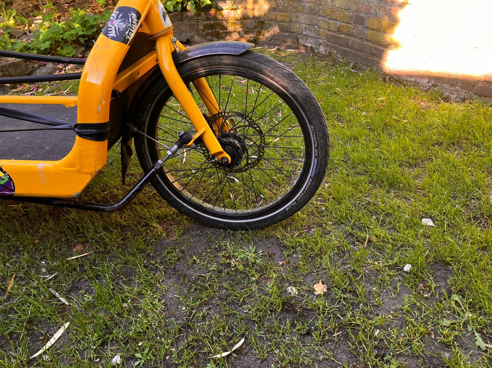 20 inch alfine voorwiel vrachtfiets, Fietsen en Brommers, Fietsonderdelen, Ophalen of Verzenden, Gebruikt, Wiel