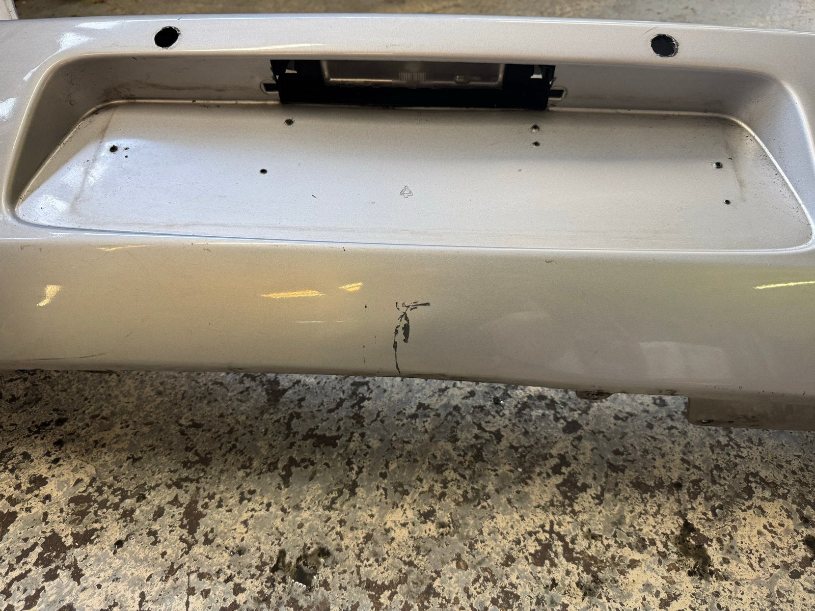 Achterbumper Toyota Yaris (2005-2011) - Zilver, Auto-onderdelen, Ophalen, Gebruikt, Toyota, Achter