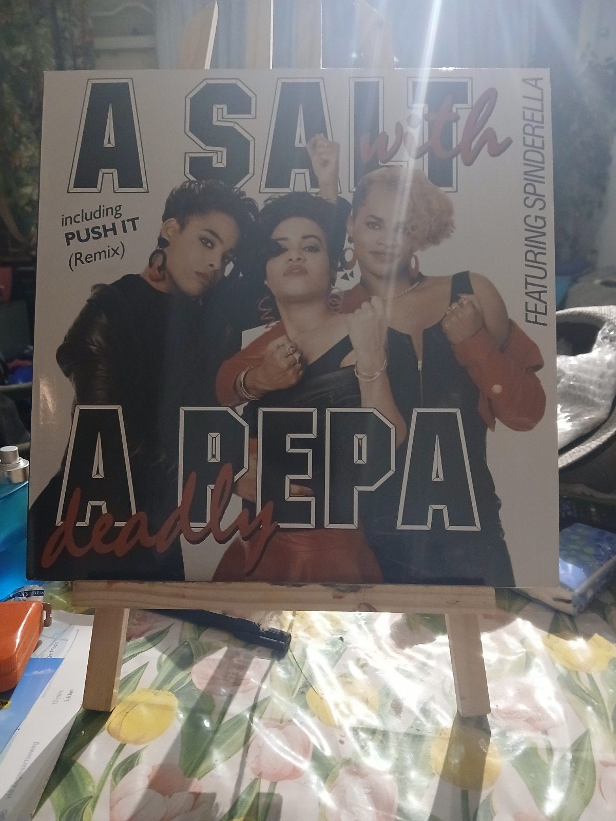 Salt-N-Pepa - A Salt With A Deadly Pepa (LP), Ophalen of Verzenden, Zo goed als nieuw, Pop, LP