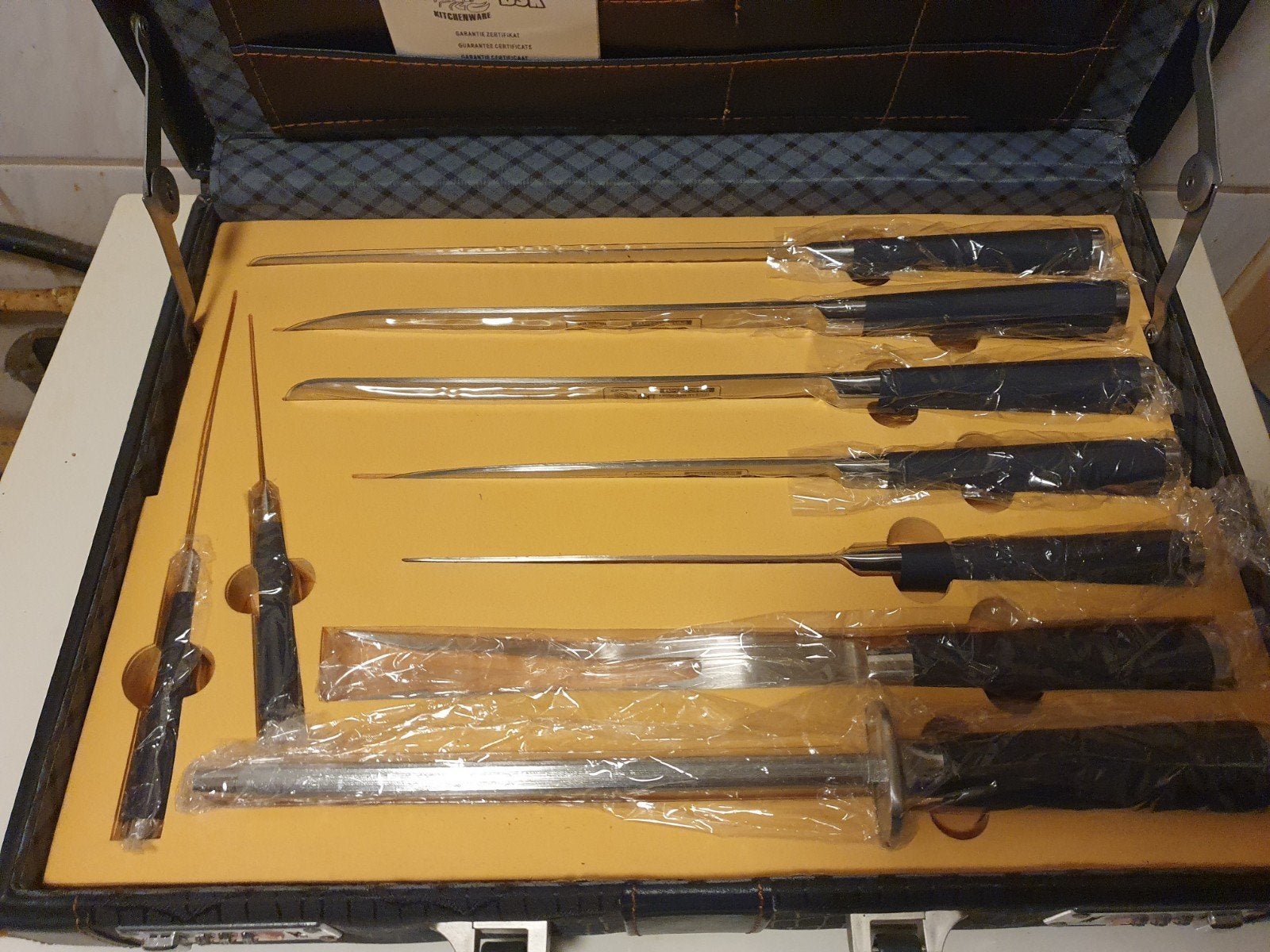 te koop nieuwe BKS messen set, Ophalen, Bestekset, Nieuw, Broodmes