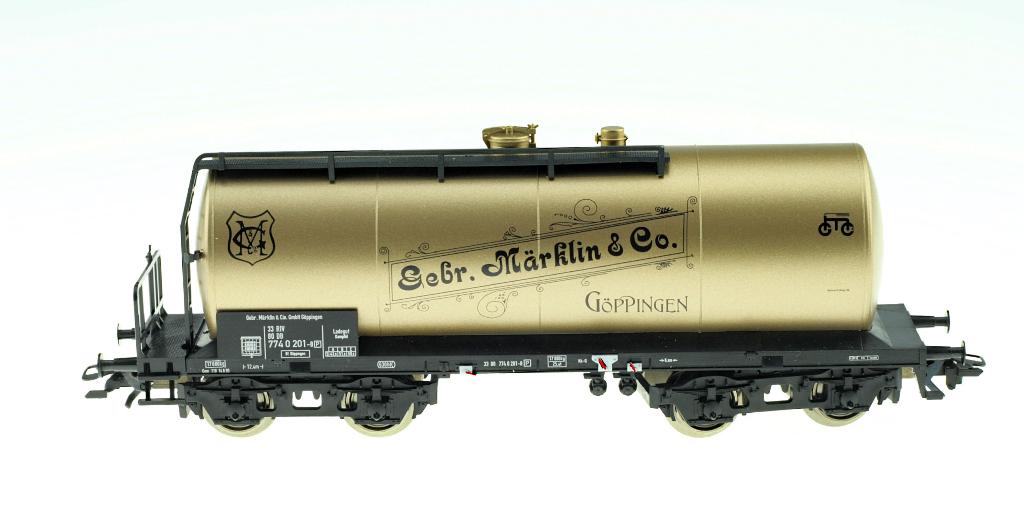 Marklin H0 46413 - Ketelwagen Gebr. Märklin & Cie DB in ovp, Wisselstroom, Ophalen of Verzenden, Märklin, Nieuw