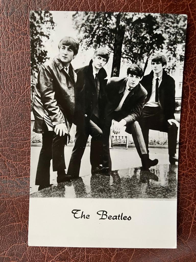 ansichtkaart / kaart van The Beatles., Verzenden, 1940 tot 1960, Sterren en Beroemdheden