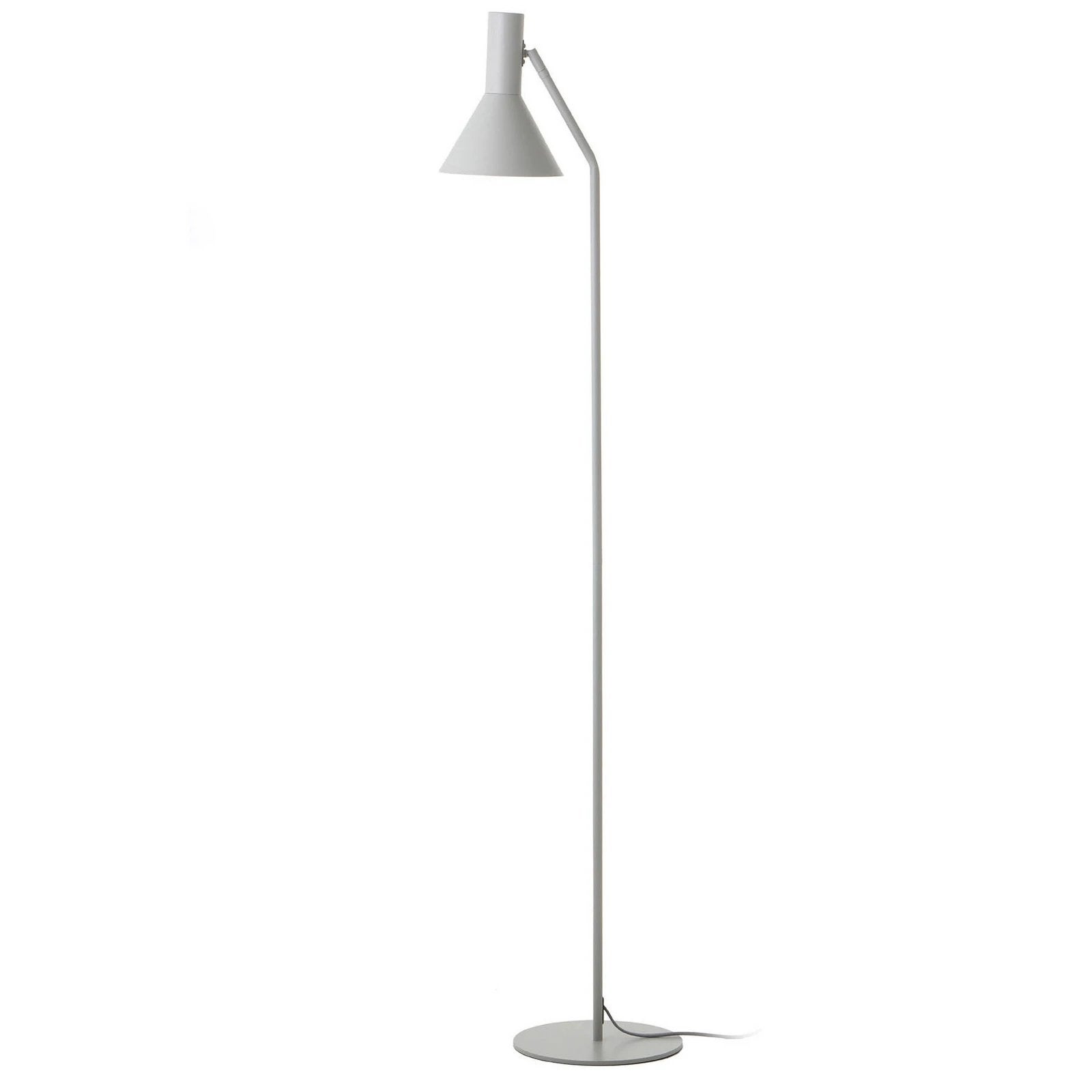 Frandsen Lyss vloerlamp lichtgrijs, Ophalen, E27 (groot), Zo goed als nieuw, Metaal