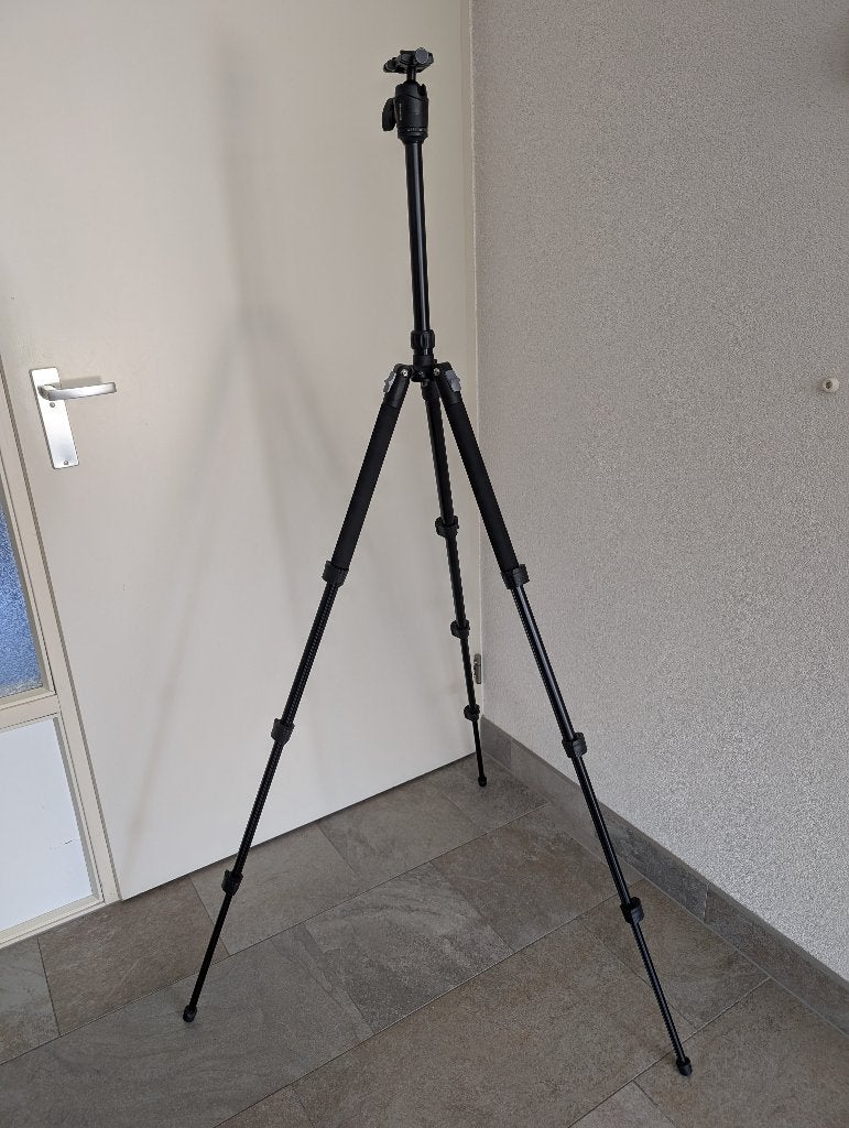 Cullmann Magnesit X400 statief met statiefkop, Cullmann, Met balhoofd, Zo goed als nieuw, 150 tot 175 cm