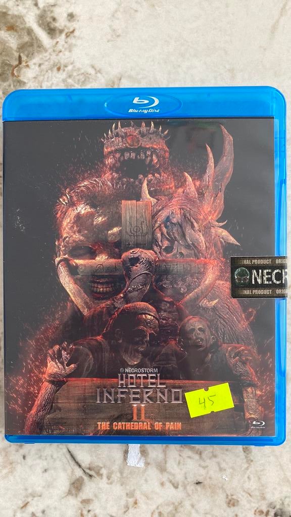 Hotel inferno 2 blu ray horror, Cd's en Dvd's, Blu-ray, Ophalen of Verzenden, Nieuw in verpakking, Horror