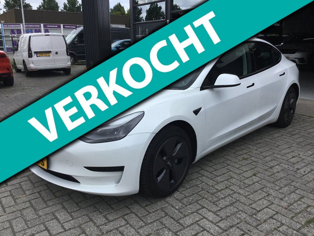 Tesla Model 3 Standard RWD Plus 60 kWh SOH 91%, Auto's, Tesla, Bedrijf, Te koop, Model 3, ABS, Airbags, Airconditioning, Automatische klimaatregeling