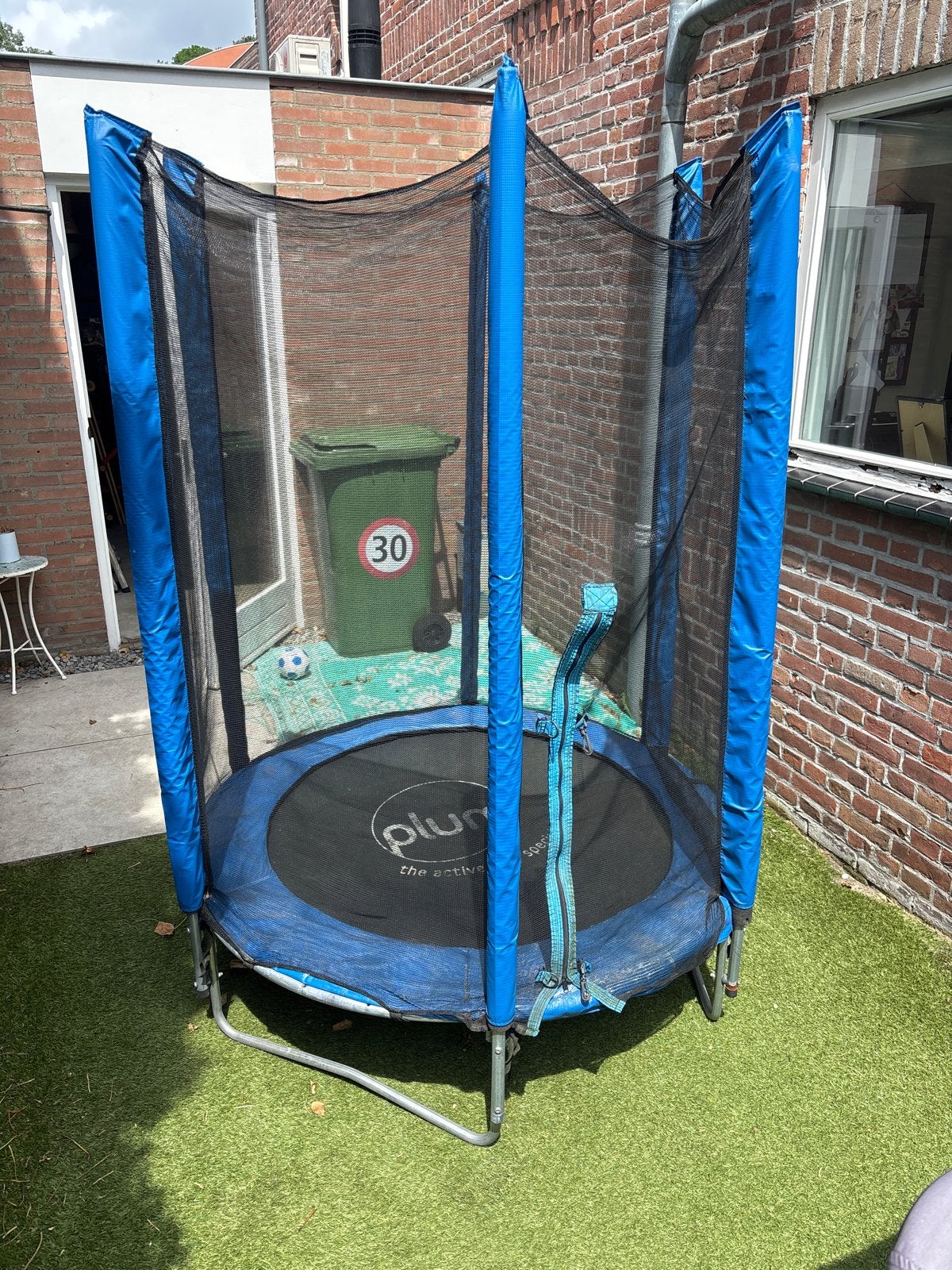 Gratis Plum Trampoline Junior - Blauw, Ophalen, Gebruikt