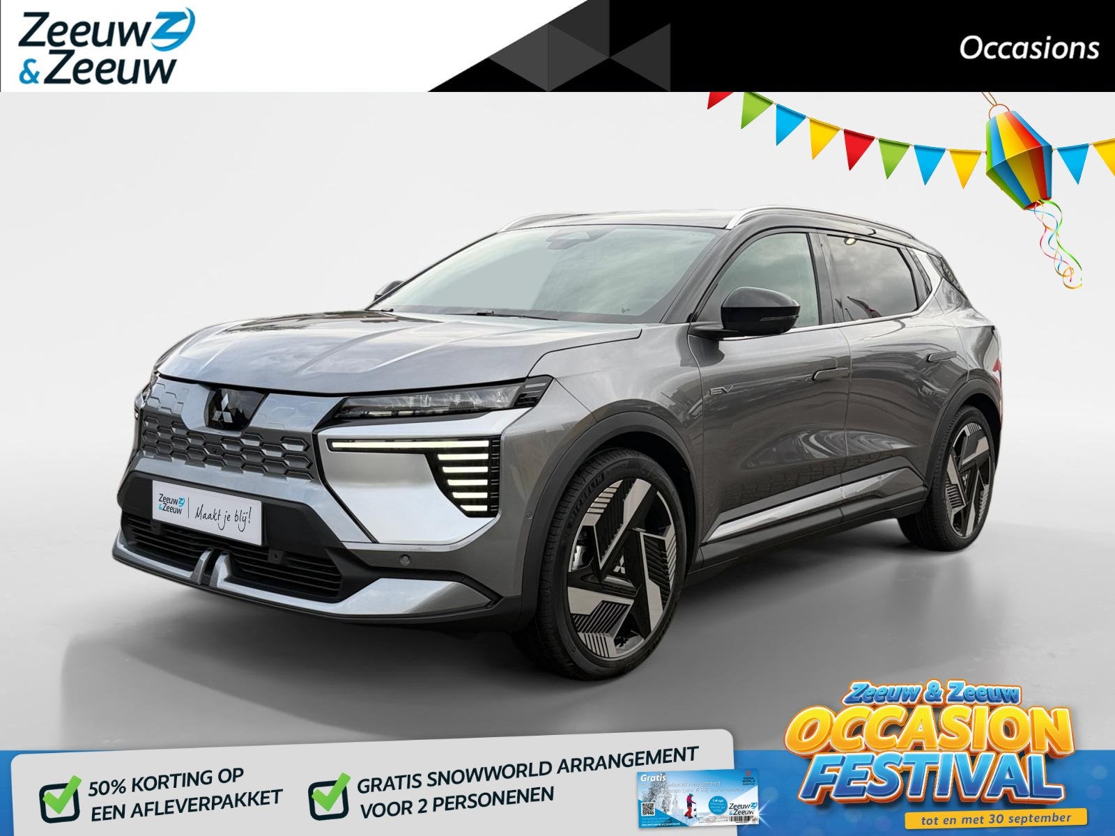 Mitsubishi Eclipse Cross Instyle 87 kWh | DEMO | VRAAG NAAR, Auto's, 12 maanden, Eclipse Cross, Automatische klimaatregeling, 1801 kg