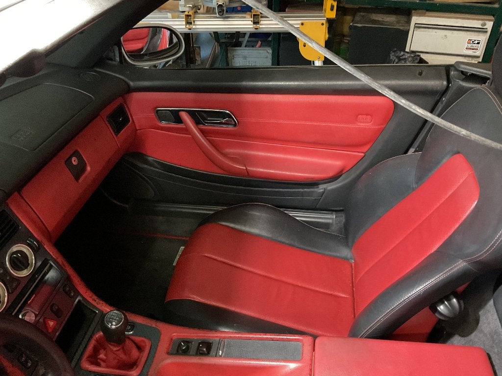 Interieur slk r170 leer, Ophalen, Gebruikt, Mercedes-Benz